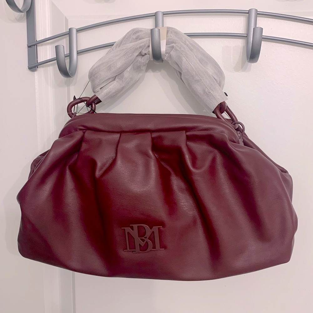Badgley Mischka Burgundy Bag